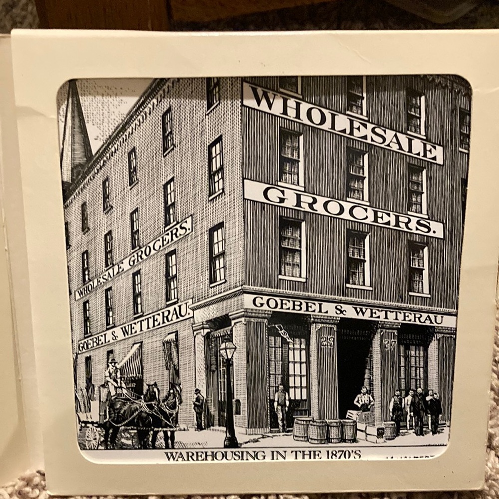 Currier & Ives ARTile. Rare Find. Ceramic tile.